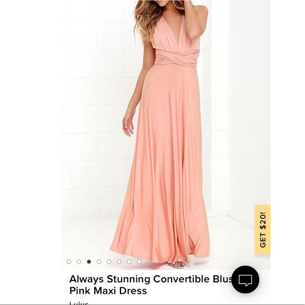 Lulus Convertible Maxi Dress